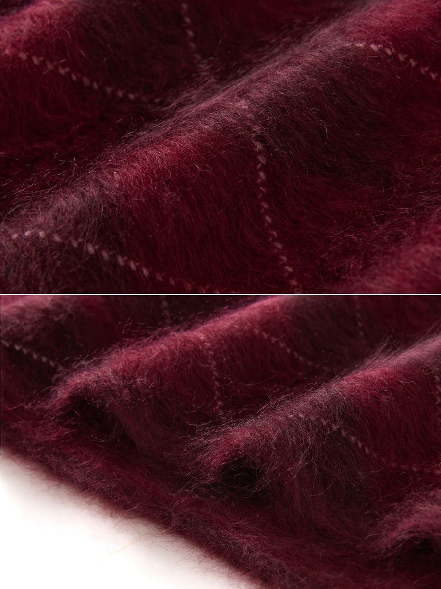 Edinburgh — Warm Wine Red