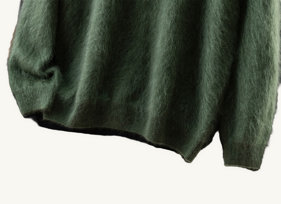 Harbor – Brushed Cashmere — Forest Green