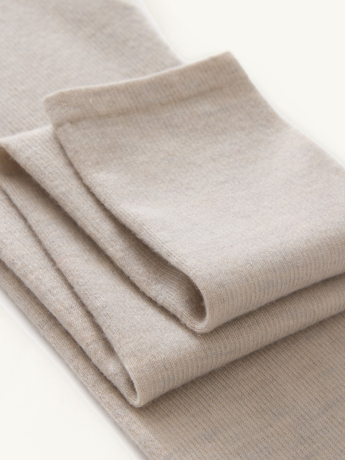 June — Oatmeal — Folded detail