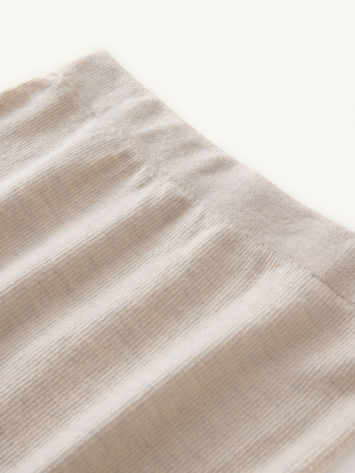 June — Oatmeal — Waistband detail